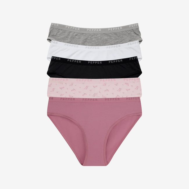 Preset Supima® Cotton Bikini 5 Pack