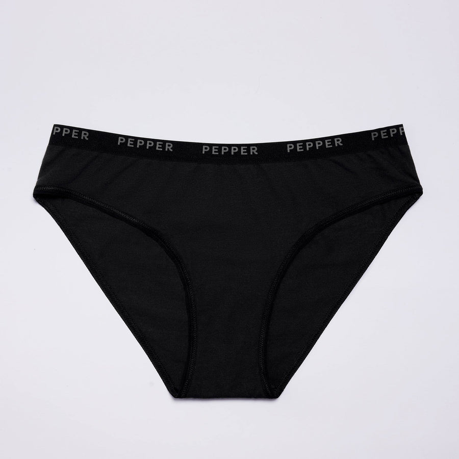 Supima® Cotton Bikini 3 Pack Black