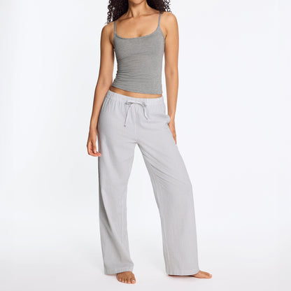 Supima® Cotton Cami Bra Heather Grey