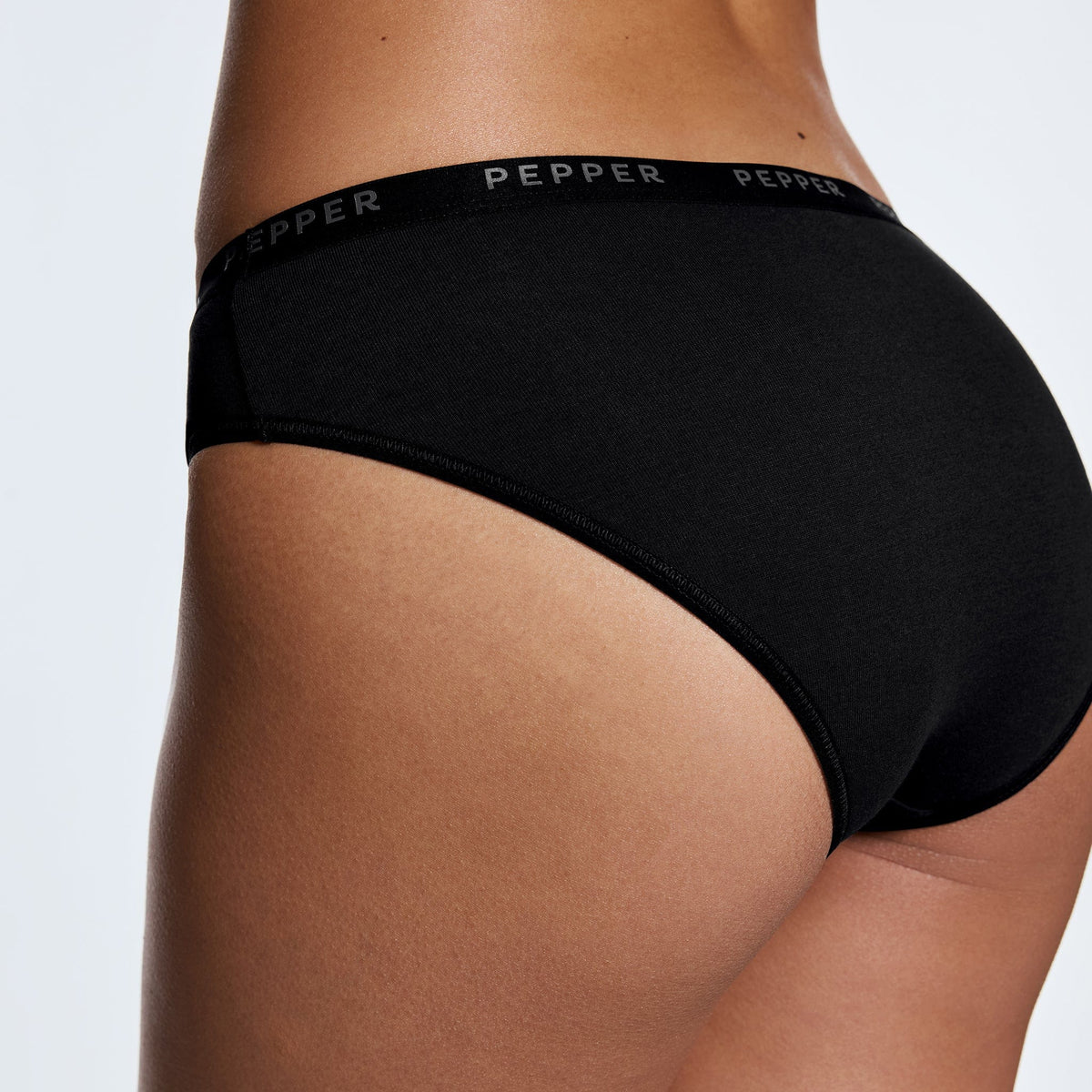 Supima® Cotton Bikini 3 Pack Black
