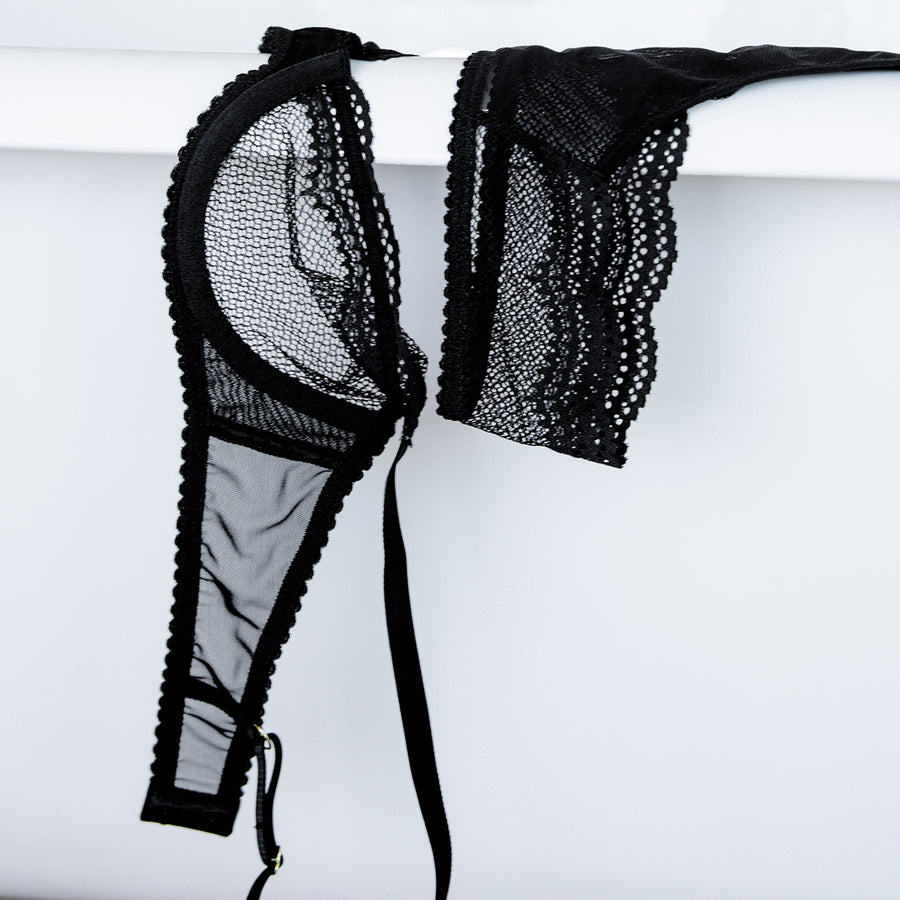 Signature Unlined Demi Bra Black