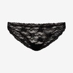 Effortless Lace Bikini Black
