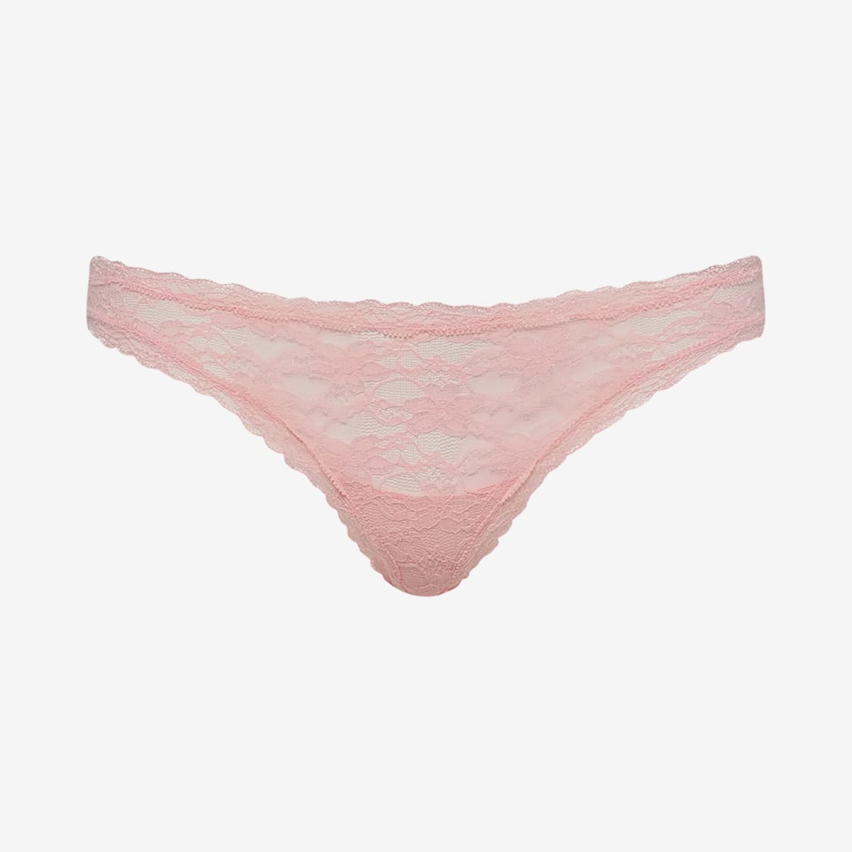 Effortless Lace Thong Rosette
