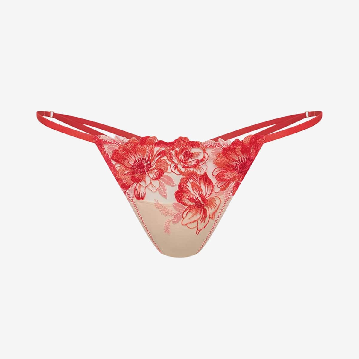 Embroidery String Thong Cherie Embroidery