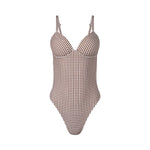 Lift Up One Piece Gingham