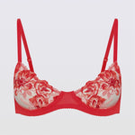 Embroidery Unlined Demi Bra Cherie Embroidery
