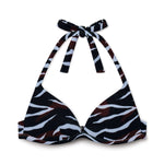 Plunge Bikini Top Tigris