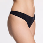 Simply Smooth No Show Thong 3 Pack Terra/Buff/Black