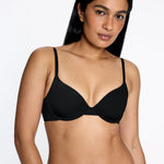 Simply Smooth T-Shirt Bra Duo Buff/Black