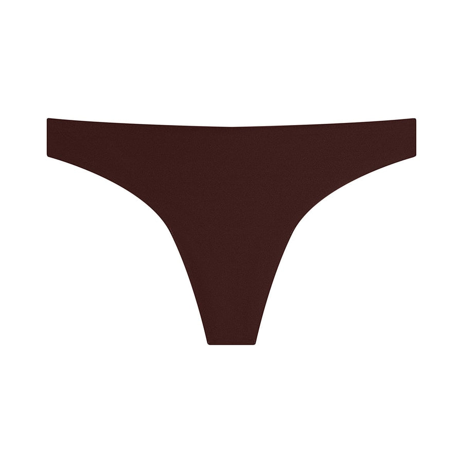 Simply Smooth No Show Thong Espresso