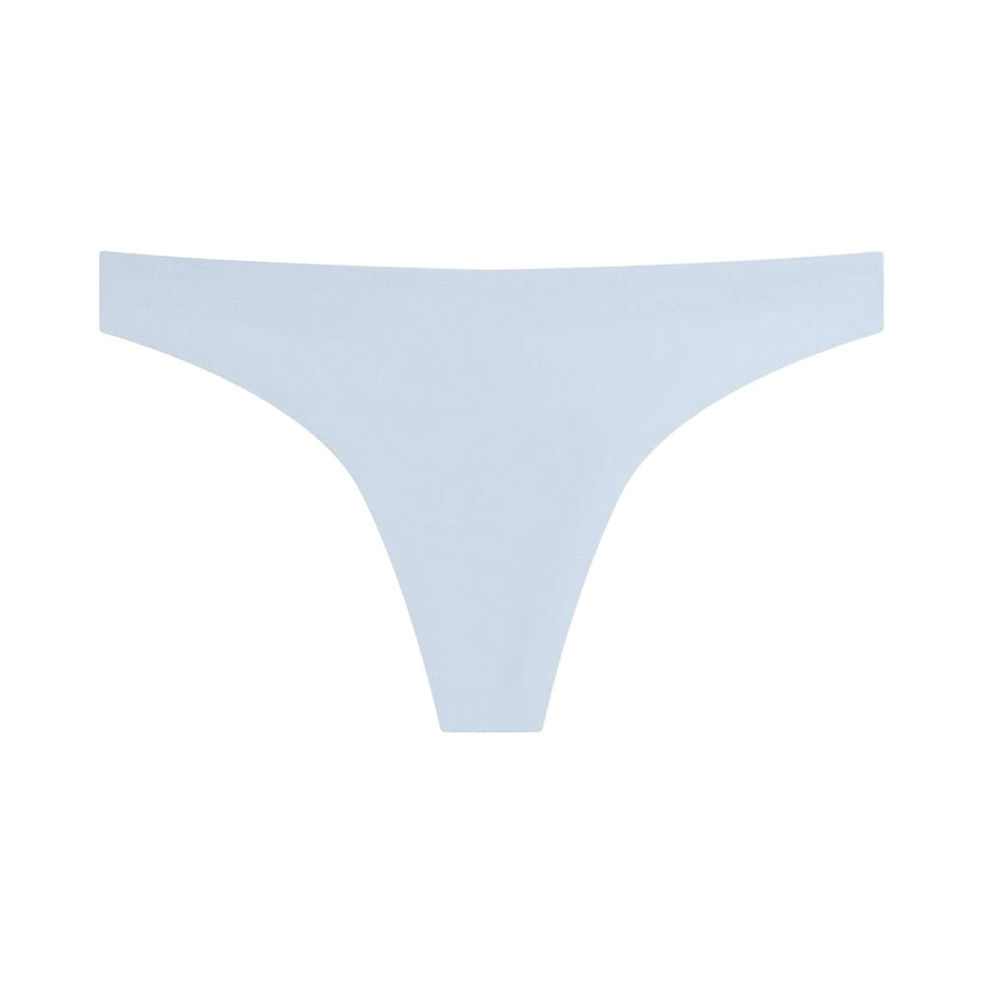 Simply Smooth No Show Thong Powder Blue