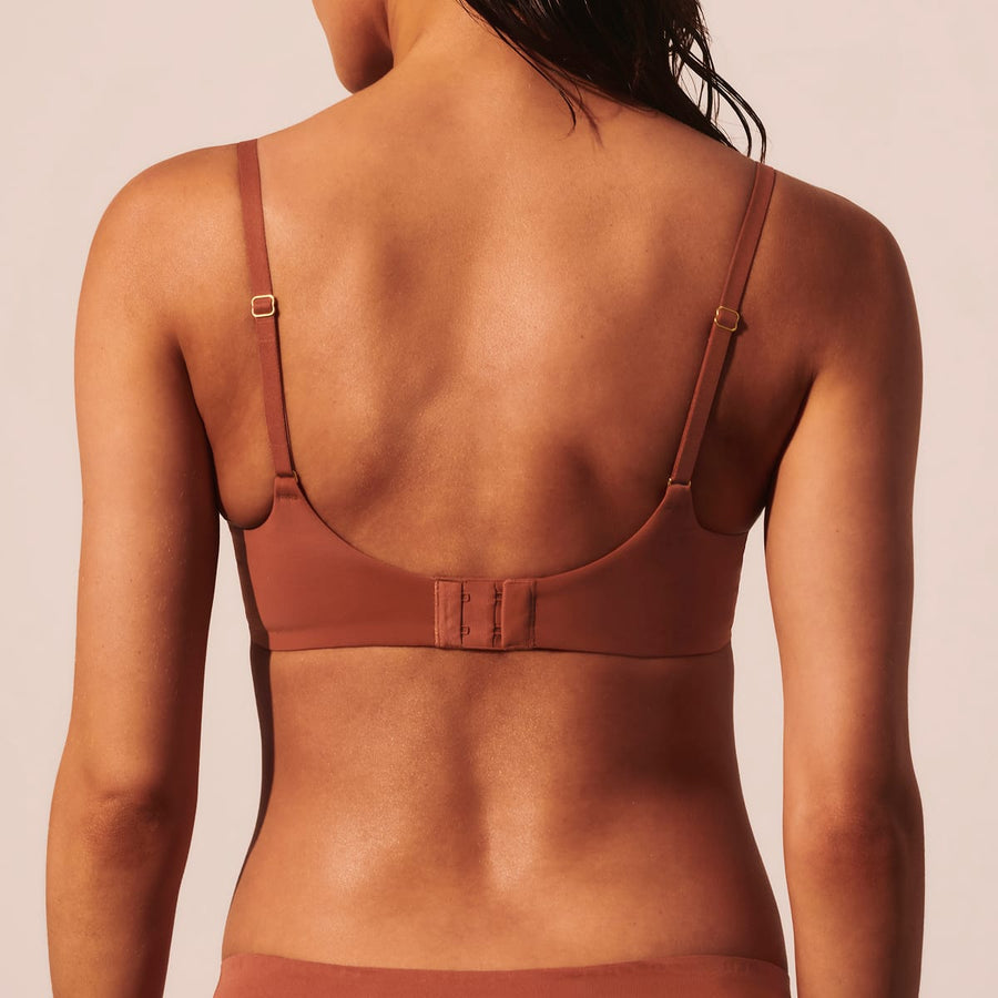 Simply Smooth T-Shirt Bra Duo Terra/Black