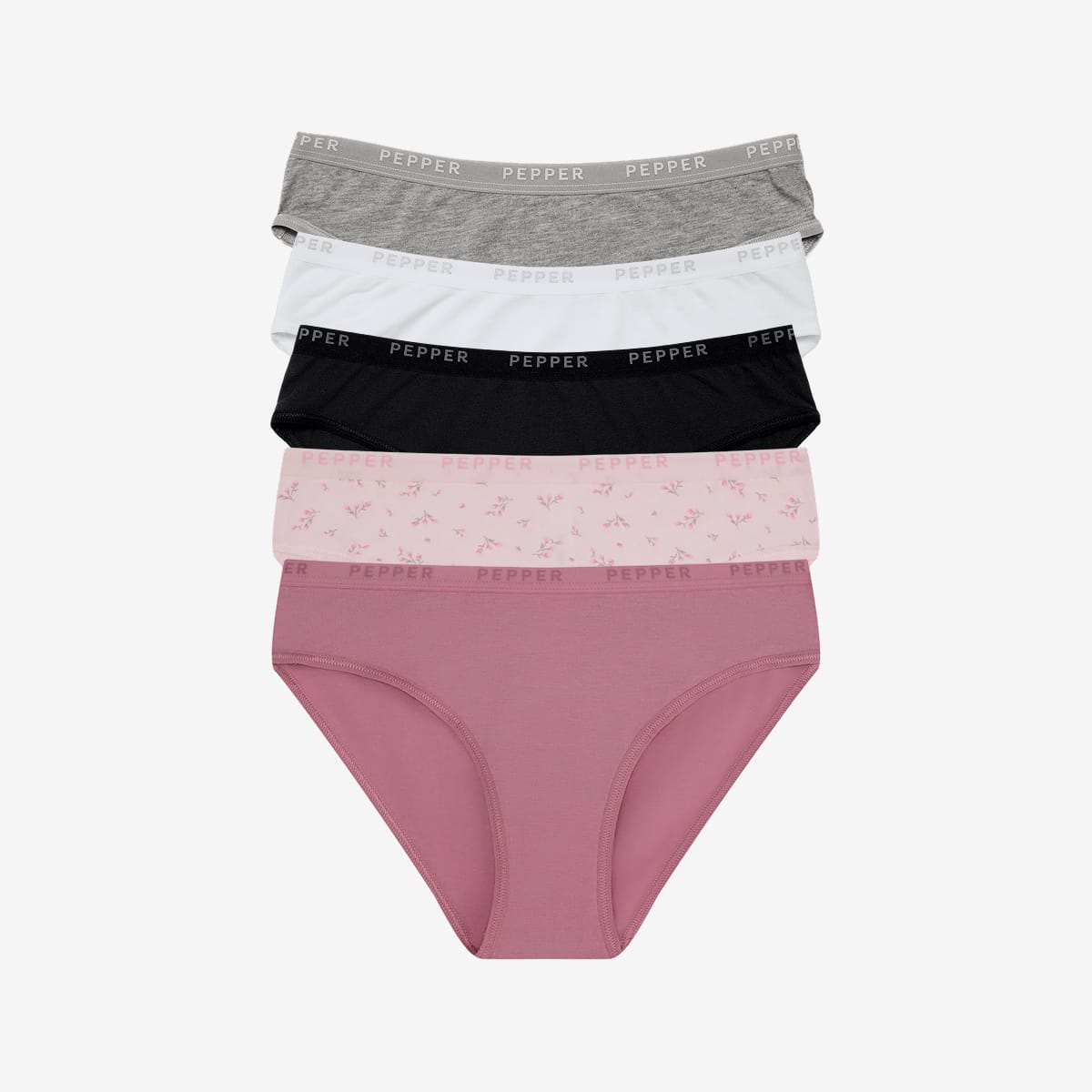 Preset Supima® Cotton Bikini 5 Pack