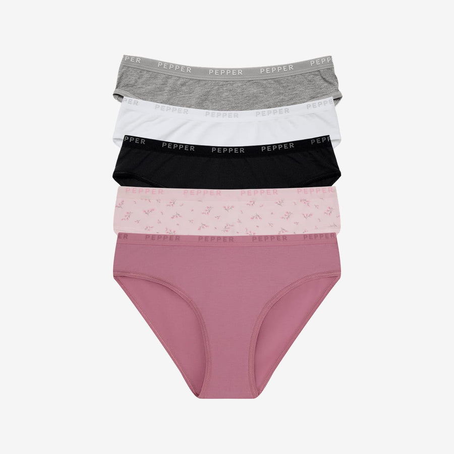 Preset Supima® Cotton Bikini 5 Pack