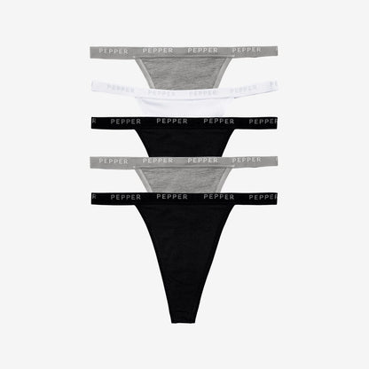 Supima® Cotton String Thong 5 Pack