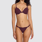 Supima® Cotton String Thong Fig