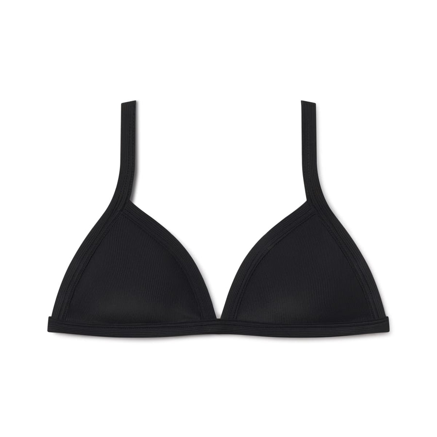 Triangle Bikini Top Black
