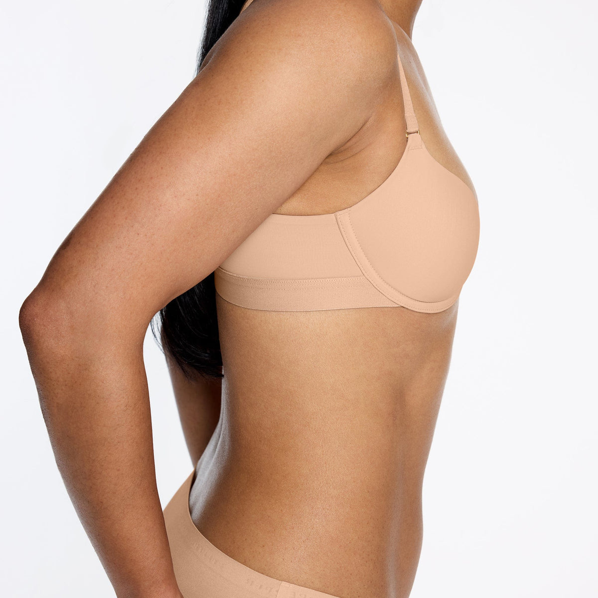 Demi T-Shirt Bra Buff
