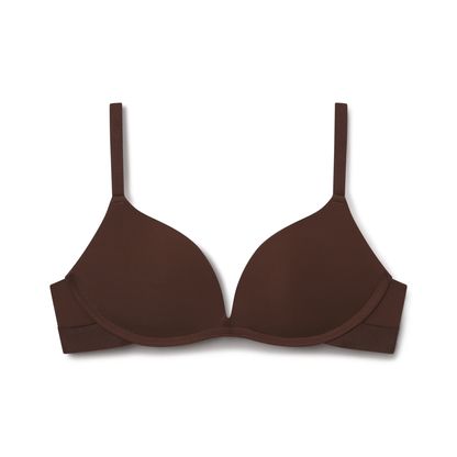 Zero-G Wirefree Lift Up Bra Espresso