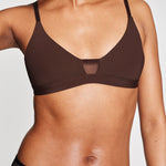 Limitless Wirefree Scoop Bra Espresso